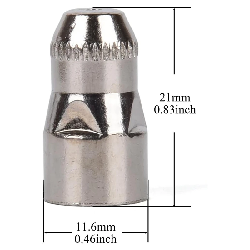 ABBN-25PCS Расходные материалы для плазмы P80, комплекты плазменных резаков P80, электроды, наконечники, чашки
