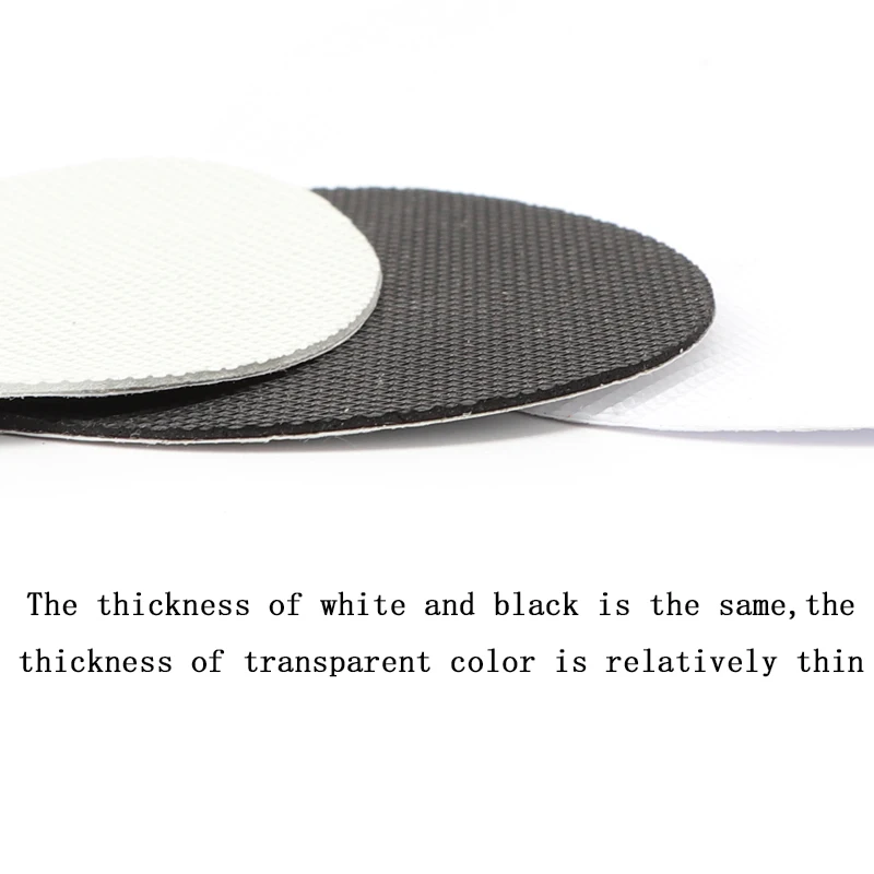 Woman high heel soles Protection pad self-adhesive Rubber mat Forefoot non-slip Wear-resistant sole protection pad 2 pcs/1 Pair