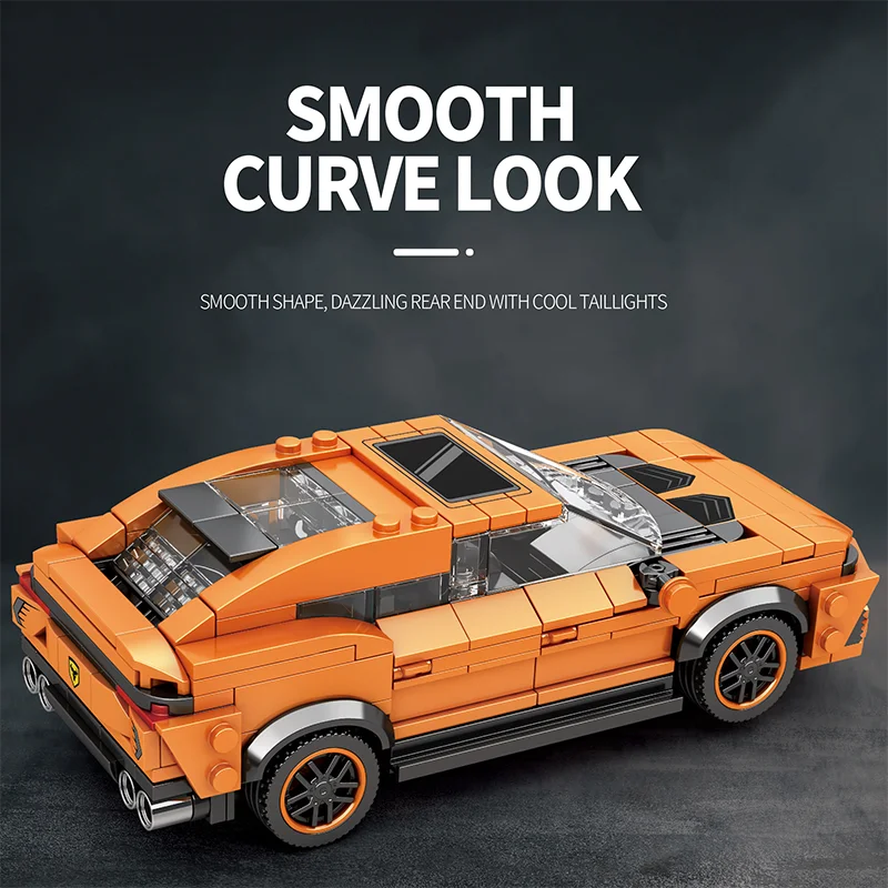 690 Samochód Model w Skali 1:24 Mini Klocki Konstrukcyjne 408 Elementów MOC City Kreatywne Klocki Techniczne Zabawki Edukacyjne Prezent dla Chłopca