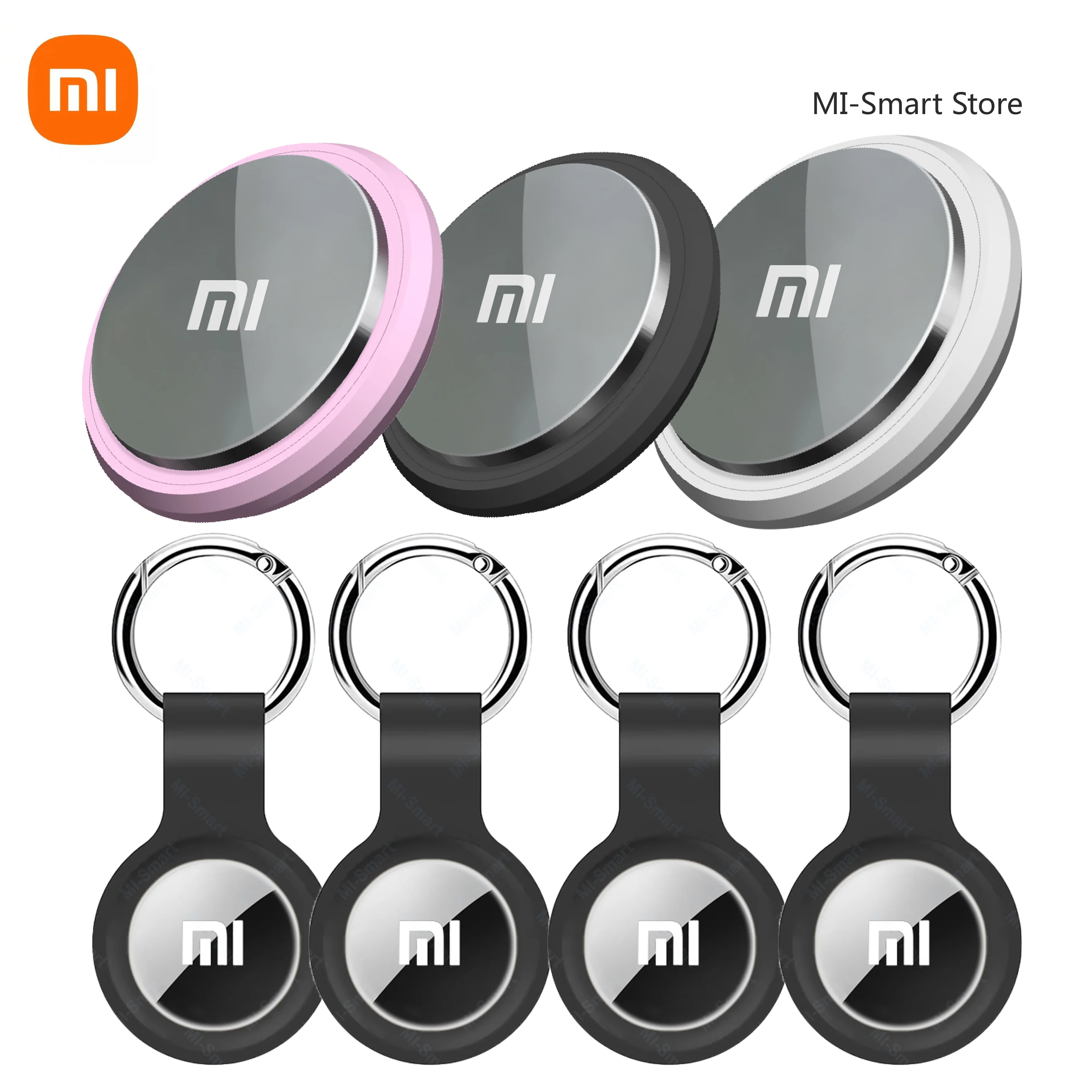 XIAOMI Mini GPS Tracker Device Smart Anti-Lost Reminder for Pets Kids Bag Wallet 5G Bluetooth Portable Finder Tracking Locator