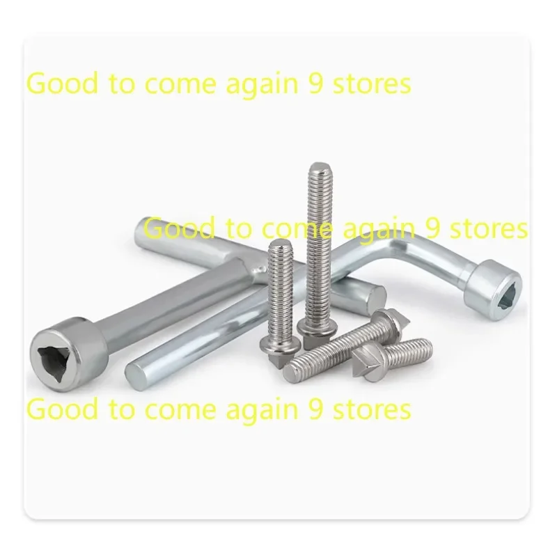 304 Stainless Steel Screws Triangle Head Anti-Theft Screw Wrench/Tool Key M6 M8 M10mm