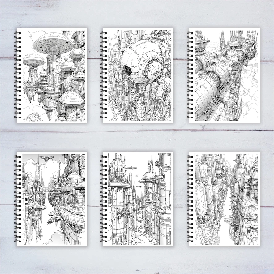 Buku mewarnai teknologi masa d - Tech X ulasan dan harga