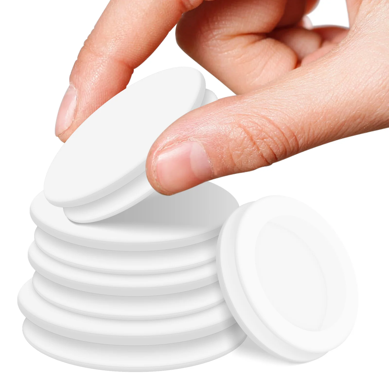 

5pcs Silicone Piggy Bank Plug Stopper Round Replacement For Saving Box Money Jar Cash Can Coin Container Various Sizes