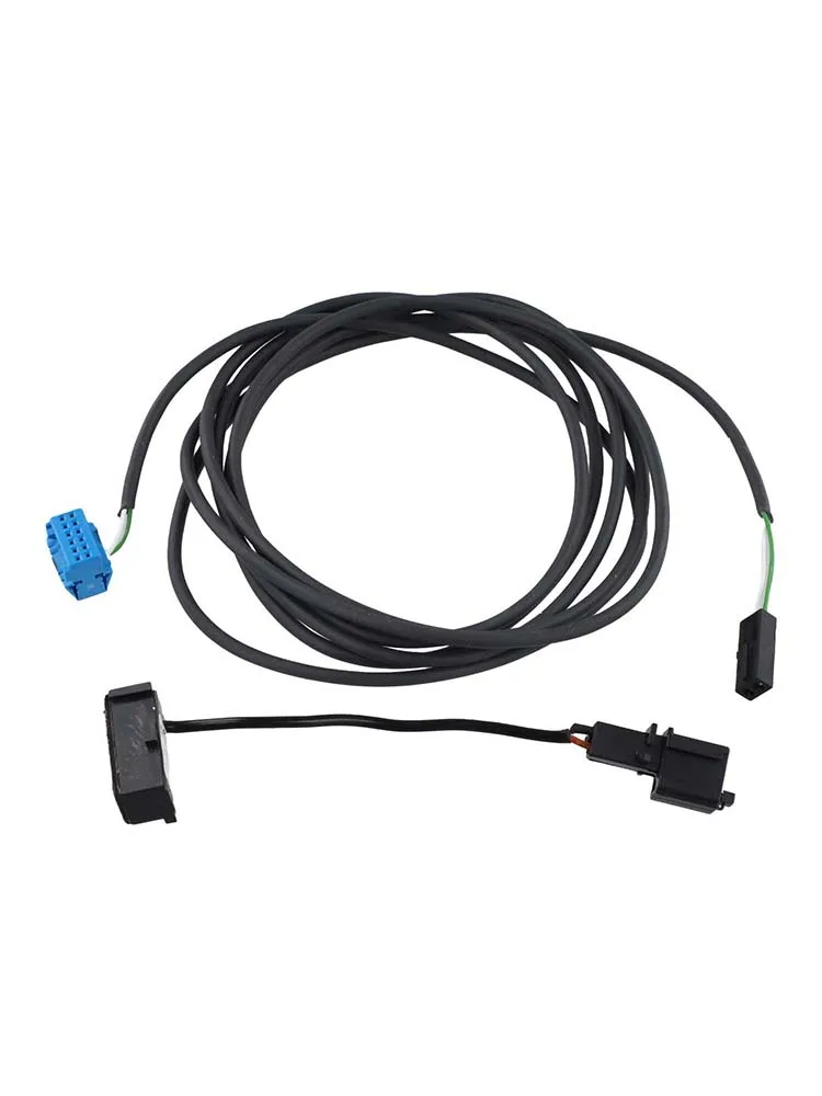 Extension Cable Black Harness Cable Practical Design Quick Installation Reliable Performance Suitable For RNS510