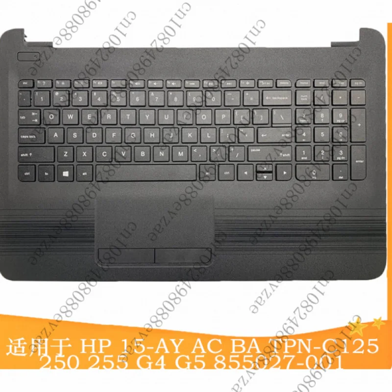 

XYG Original US/RU/GK/SV Keyboard for 15-AY 15-AC 15-AF BA TPN-C125 250 255 G4 G5 Laptop Palmrest Top Case Upper Cover855027-001