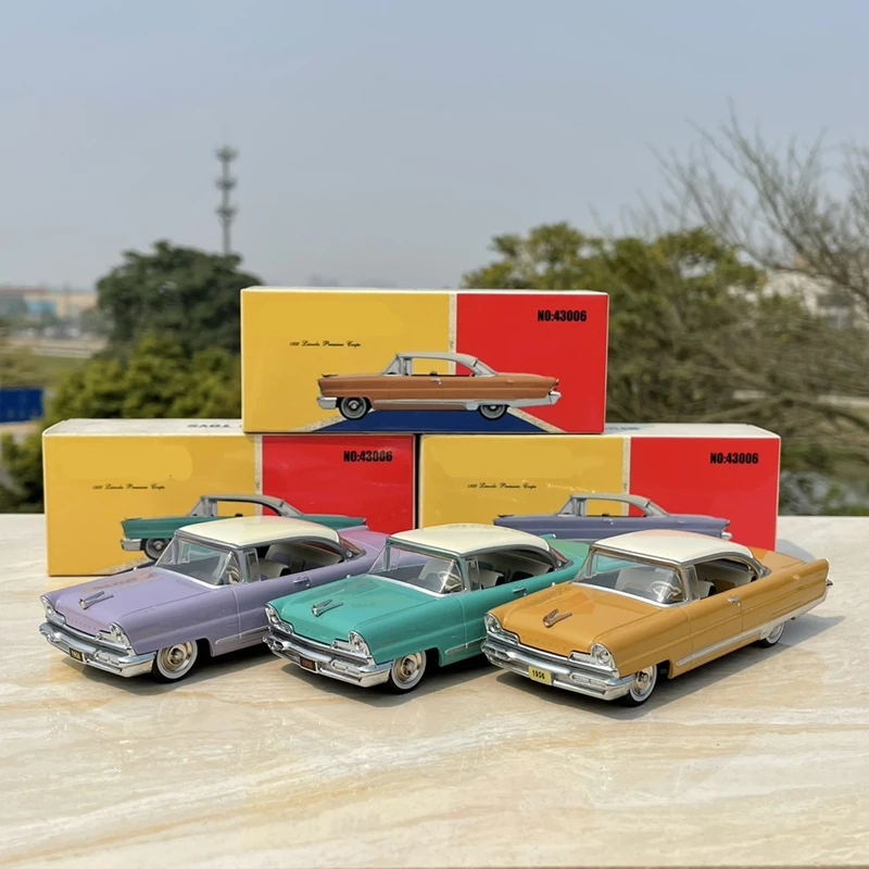 1/43 Alloy Classic Old Car Model Diecast Metal Retro Vintage Touring Car Vehicle Model Simulation Collection Childrens Toys Gift