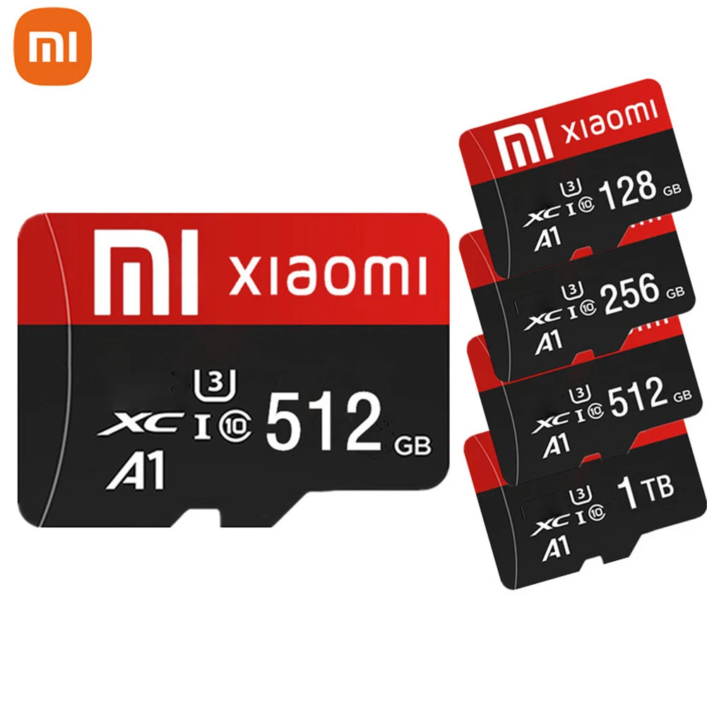 XIAOMI SD Card A1 Class 10 2TB Smart Flash High Speed SD Memory Card 1TB 128GB 256GB Cartao De Memoria For Nintendo switch