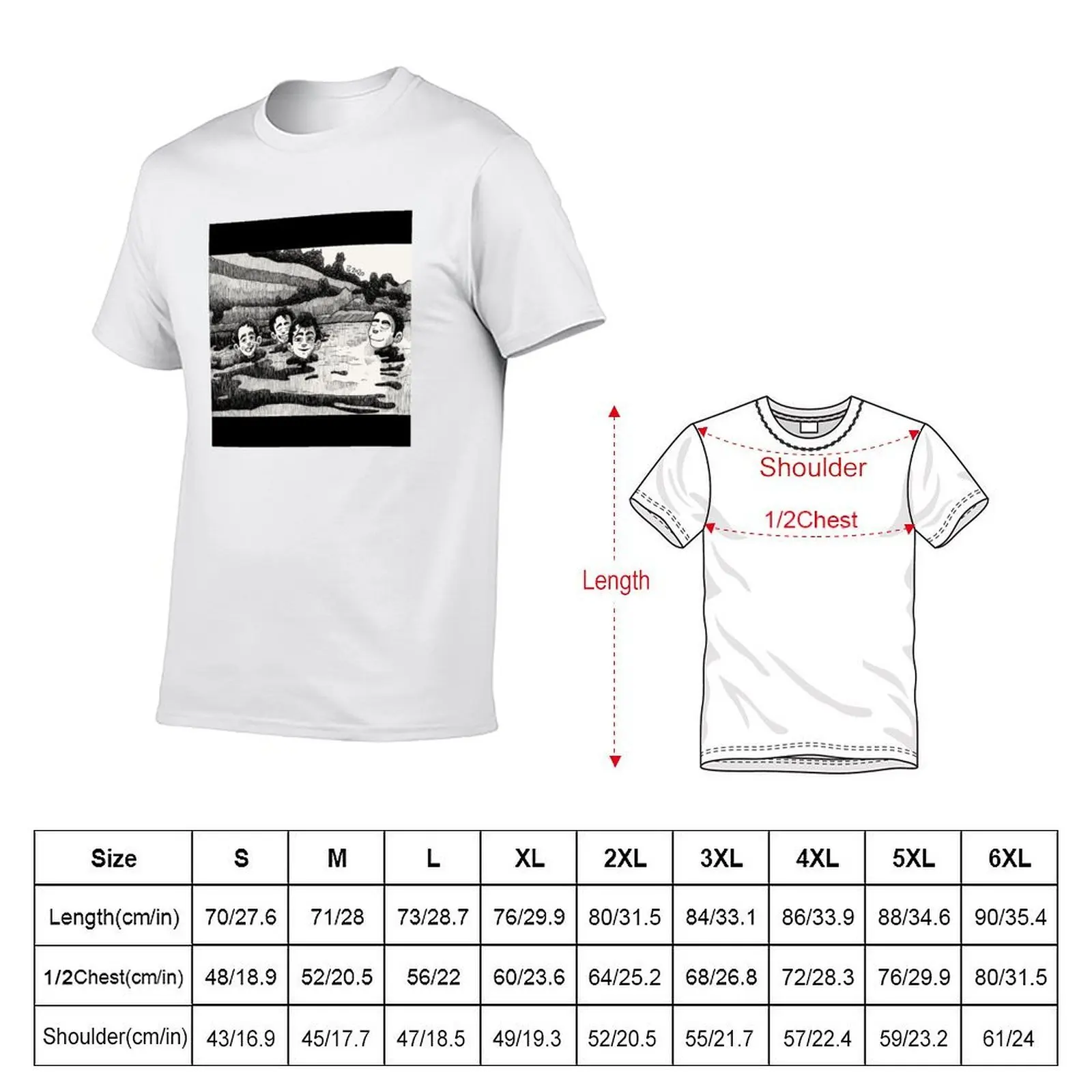 Slint - Spiderland (Original Squared Version) Fanartwork T-Shirt man t shirt designer man t shirts for men T-Shirt