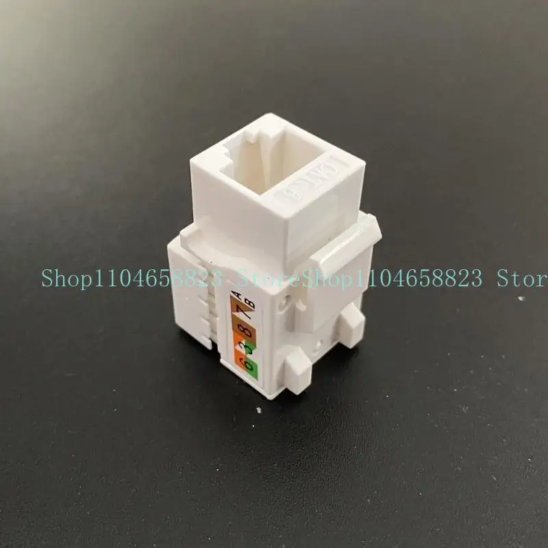 652F CAT6 RJ45 Keystone Ethernet Punch-Down Coupler