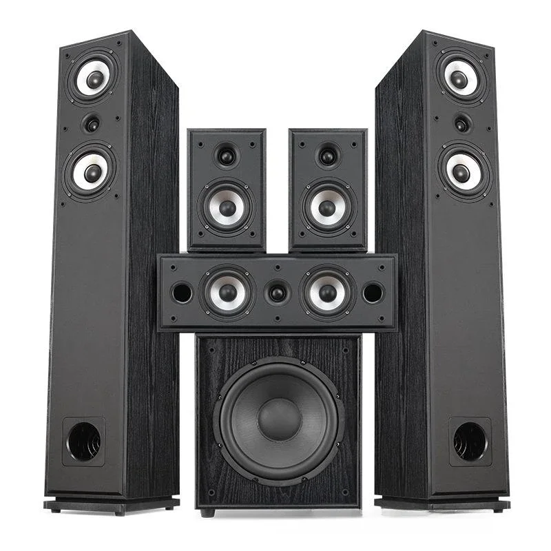 Speakers 51 floorstanding high-power column speakers, class d amplifier board, subwoofers Dolby surround sound home theaters