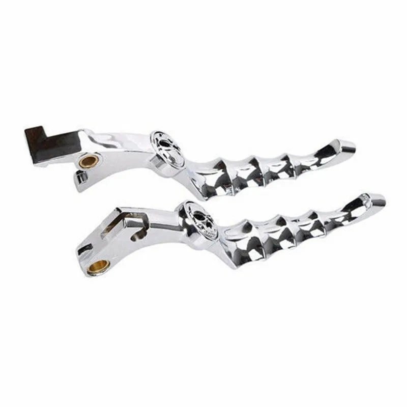 Skull Zombie Brake Clutch Levers For Honda Shadow VT 600 750 1300 1100 CB VF VTX