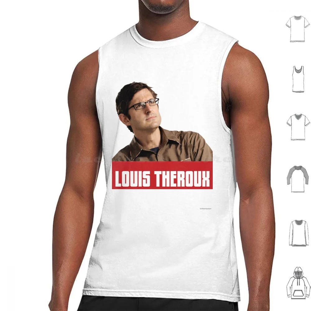 Louis Theroux Tank Tops Print Cotton Weird Louis Theroux Louis Theroux Funny Documentary Young Vintage Old