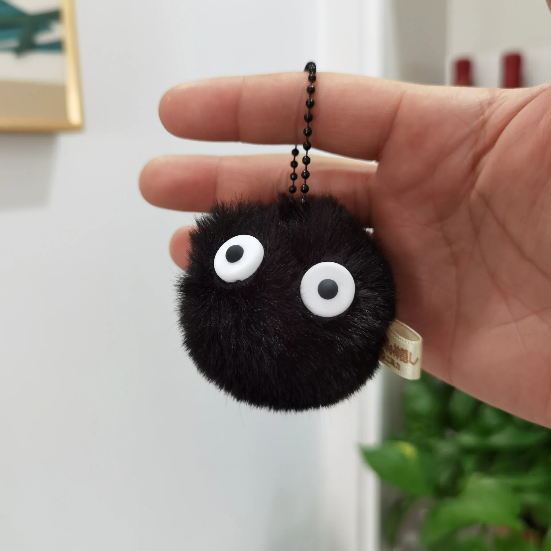Small Briquette Pendant Accessory Keyrings fit Bag Charms Purse Accessory for Miyazaki Hayao Comic Fans image 3