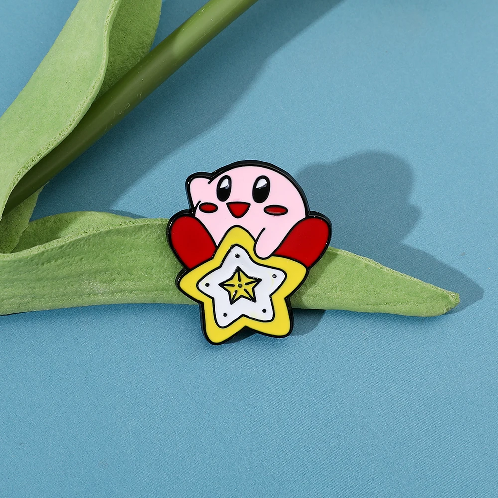 Wholesale Kawaii Animal Elves Enamel Pin Pastel Cartoon Metal Brooch Medal Movie Seed Anime Lapel Pins Gifts Friends