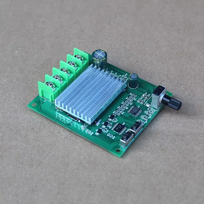 600W DC brushless motor drive control board 6V12V24V high power brushless fan motor governor