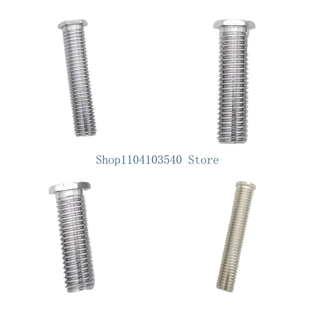

02DC Kitchen Sink Basket Strainer Threaded Screw Connector Sink Filter Waste Plug Screw Kitchen Drain Bolts Strainer Accessory