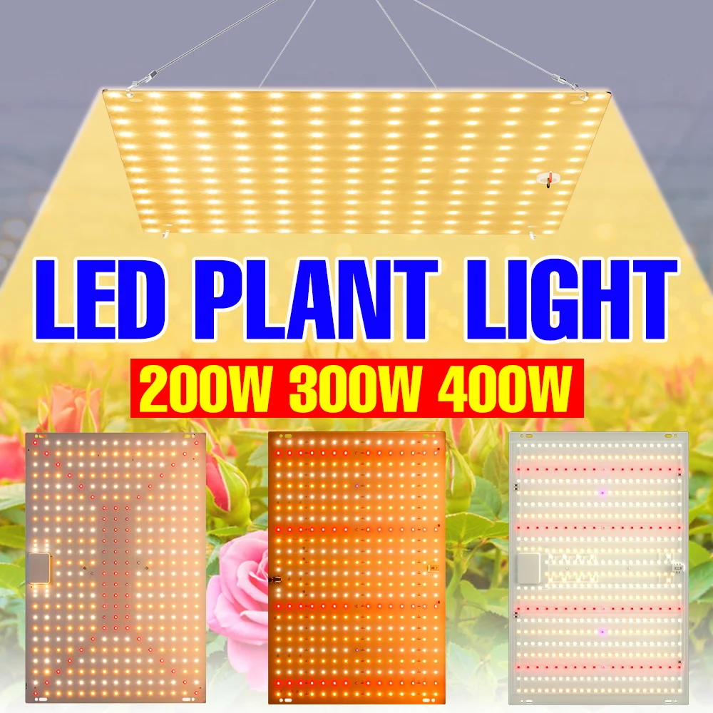 

Светодиодная лампа для растений 400 Вт, полный спектр, Quantum Board, для гидропоники, для комнатных растений, фруктов, теплиц, кактусов, овощей