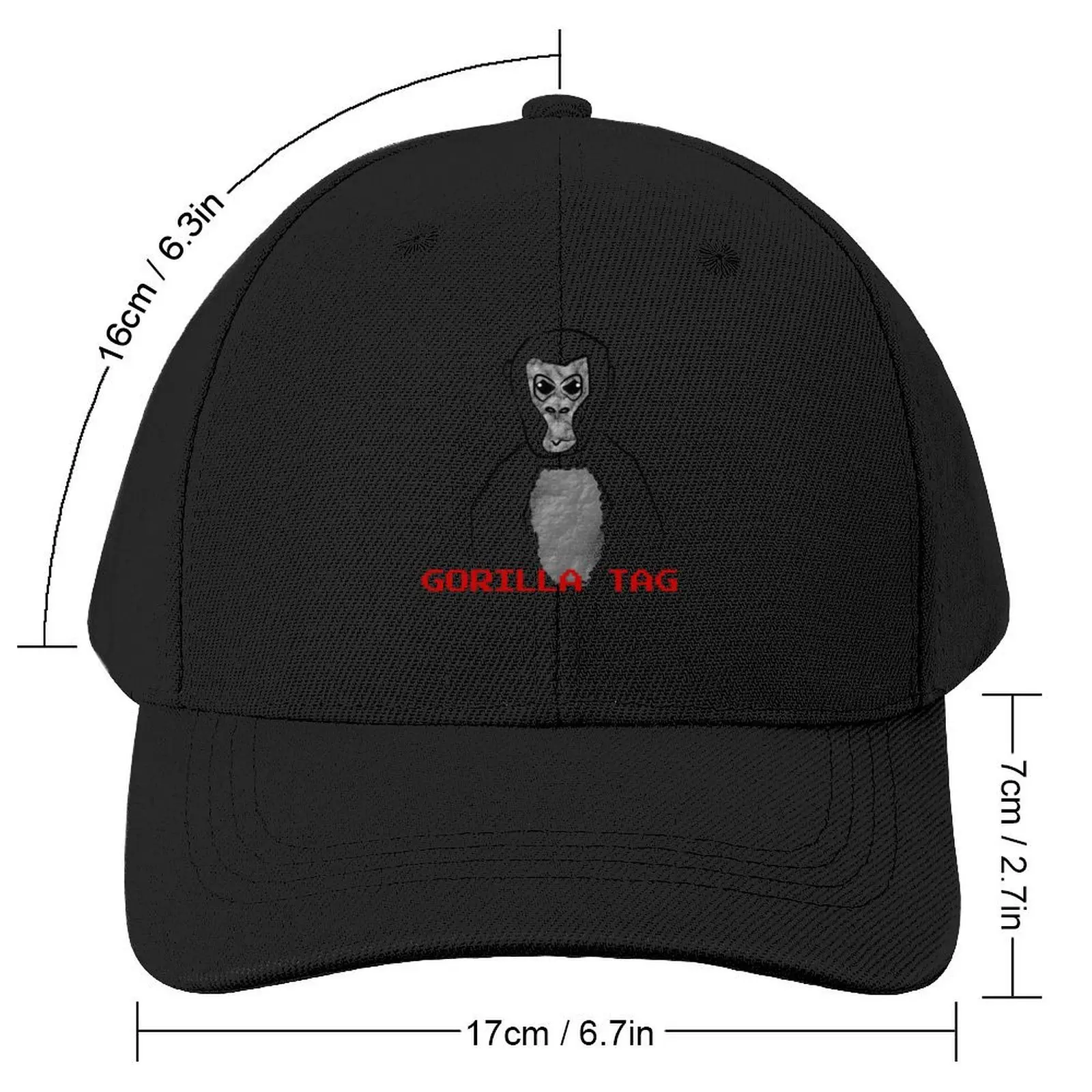 Gorilla Tag Baseball Cap Golf Hat Man Christmas Hat Fashion Beach Male Women's