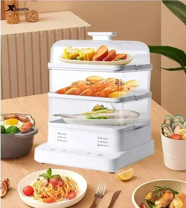 

Home use New electric steamer electric steamer steam pot breakfast machine steamed vegetables and eggs