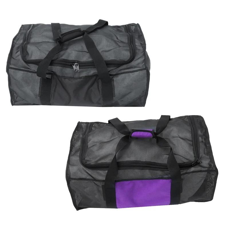 

Diving Mesh Bag Diving Back Flying Jacket BCD Lightweight PVC Mesh Bag For Diving Swimming Daily Travel 68X44x28cm