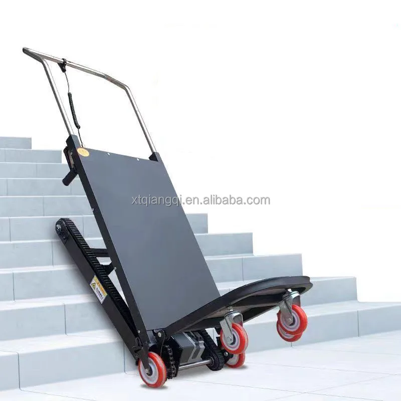 Factory 400kg 500kg Stair Climber Trolley Machine Electric Automatic Stair Climbing Cart