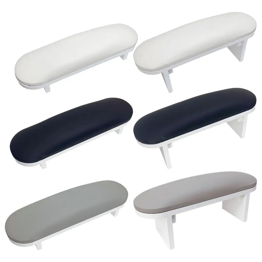 

Nail Arm Rest Tool Microfiber Leather Table Holder Mat for Home Fingernails