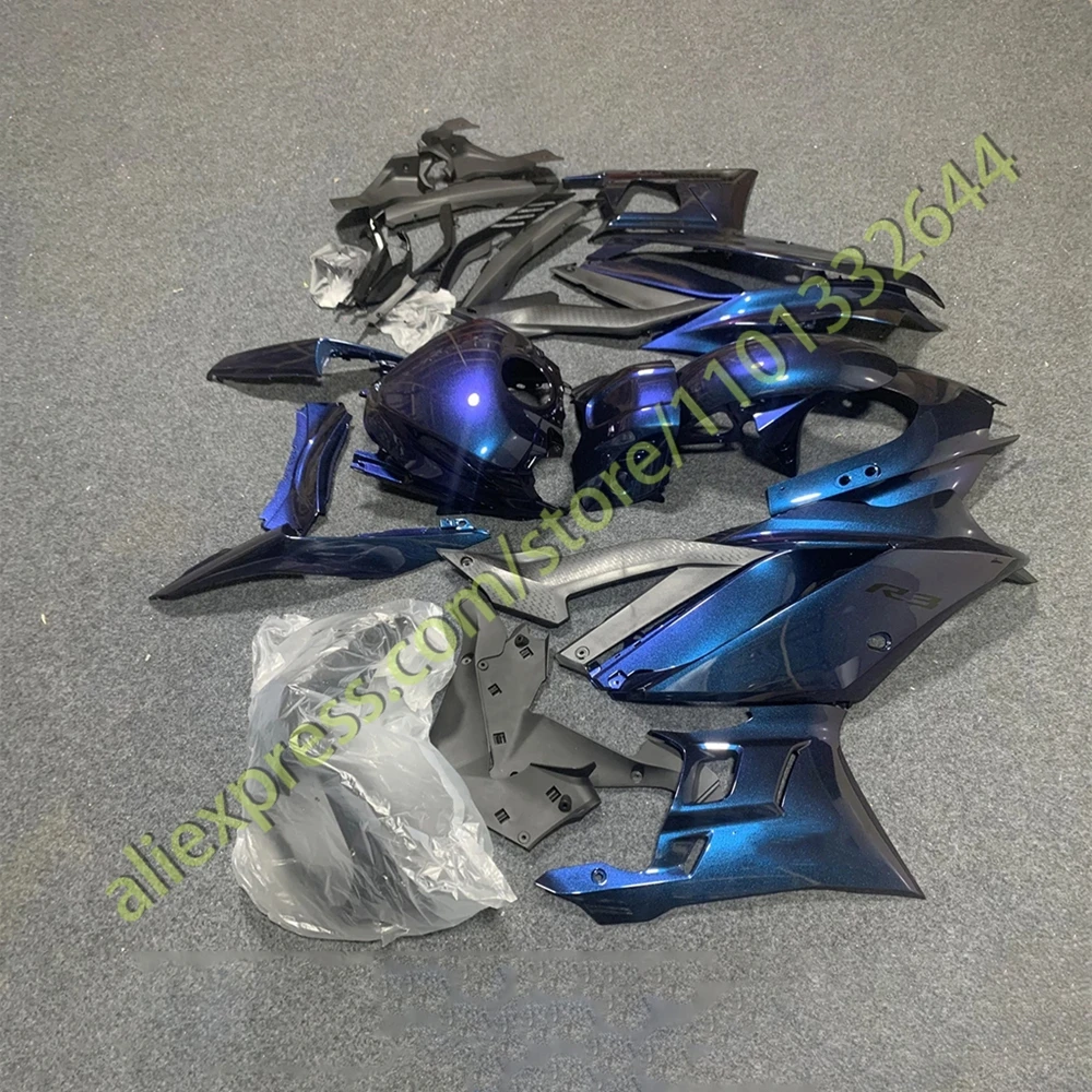 

Motorcycle Fairings for YAMAHA YZFR25 R3 2019-2024 Custom Prime Aftermarket Injection Fairing Kit YZFR3 R25 19-24