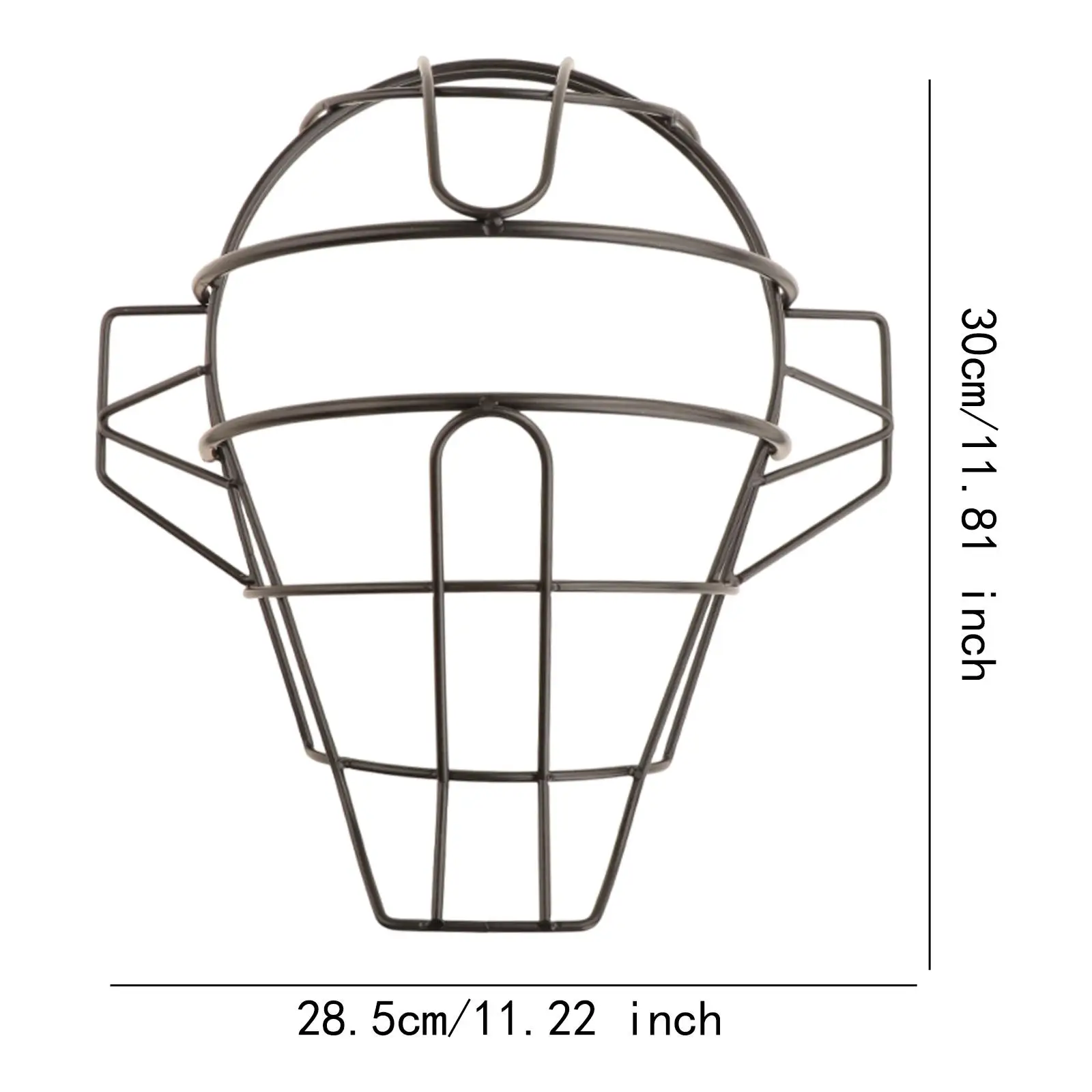 Baseball Face Mask Metal Protective Cover for Softball Batting Fielders Helmet Protection Equipment