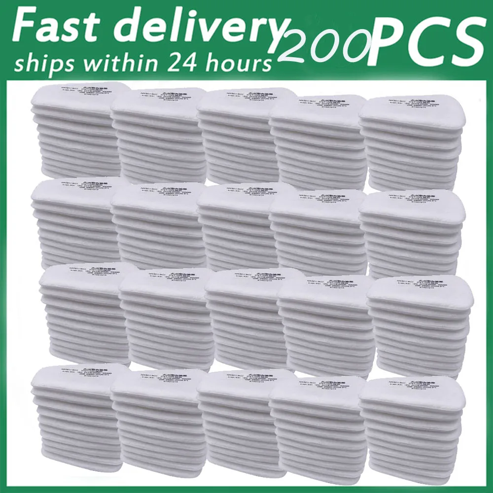 PM 2.5 Dustproof 5N11 Cotton Filter Paper Replaced For 6001 6002 6003 6004Cartridge 6200 7502 6800 Gas Mask Respirators Supllies