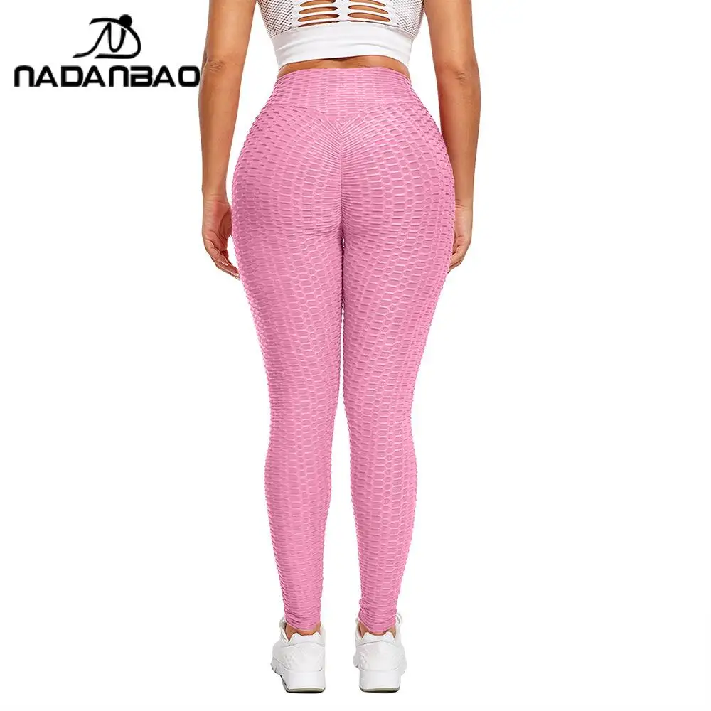 Nadanbao Mode Joggingbroek Vrouwen Solide Braakliggende Panty Bubble Workout Broek Meisje Hoge Taille Lift De Heup Shorts Broek Nieuw