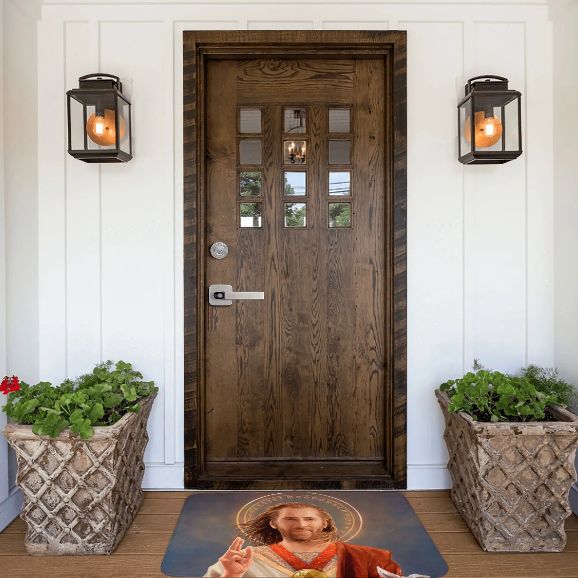 سانت نيكولاس قفص ممسحة حصيرة المضادة للانزلاق مضحك ميمي الحمام المطبخ غرفة المعيشة البساط السجاد 40*60 سنتيمتر