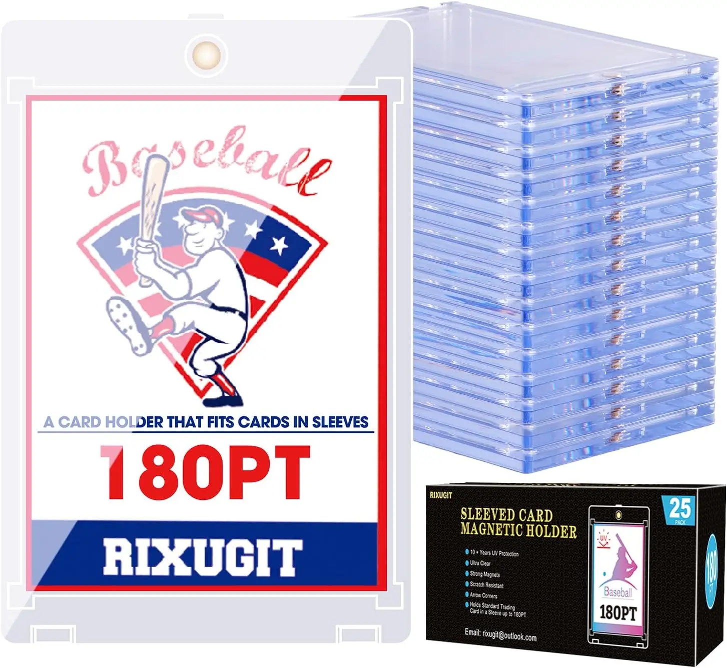 25-Pack Magnetic Ca…