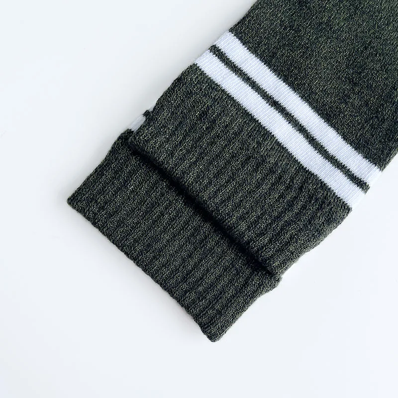 Long Five Finger Socks Man Striped Cotton Colorful Sweat-Absorbing Keep Warm Vintage Business Party Dress Toe Socks Gentleman