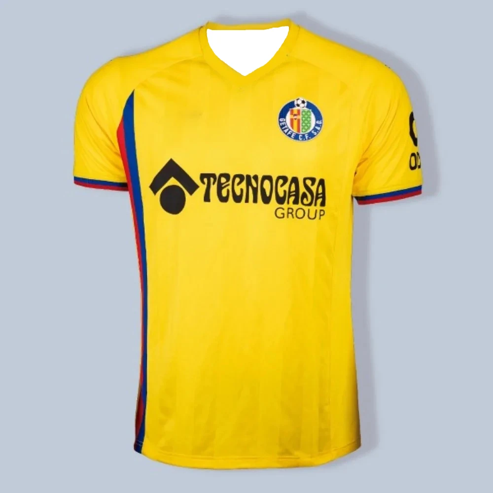 

Men's Short-sleeved T-shirt 25-26 Getafe CF Home and Away Football Sweatshirt 3D Printed Sports T-shirt for Both Men and Women