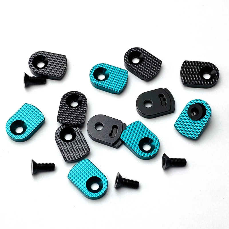 Custom aluminum CZ Shadow 2 release button pistol accessories parts CZ 75 parts Modified accessory materials view 6