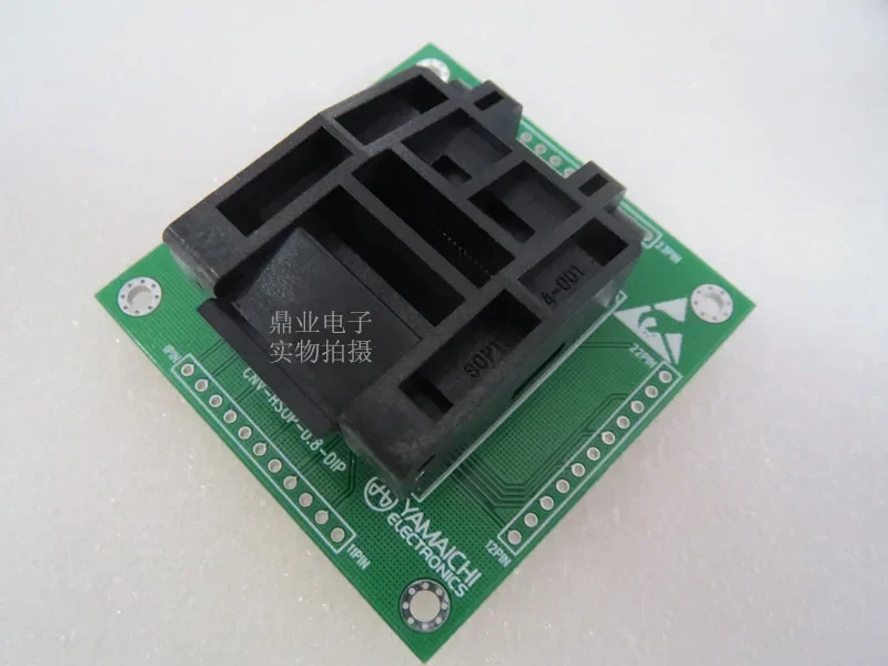 SSOP28/DIP OTS-34(28)-0.65-01 Burn-in Socket gold plating IC testing seat Test Socket test bench