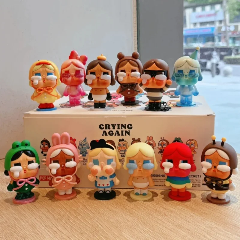

Original Popmart Crybaby Tear Factory Series Handmade Blind Box Cute Doll Ornament Trendy Toys Children'S Birthday Gifts