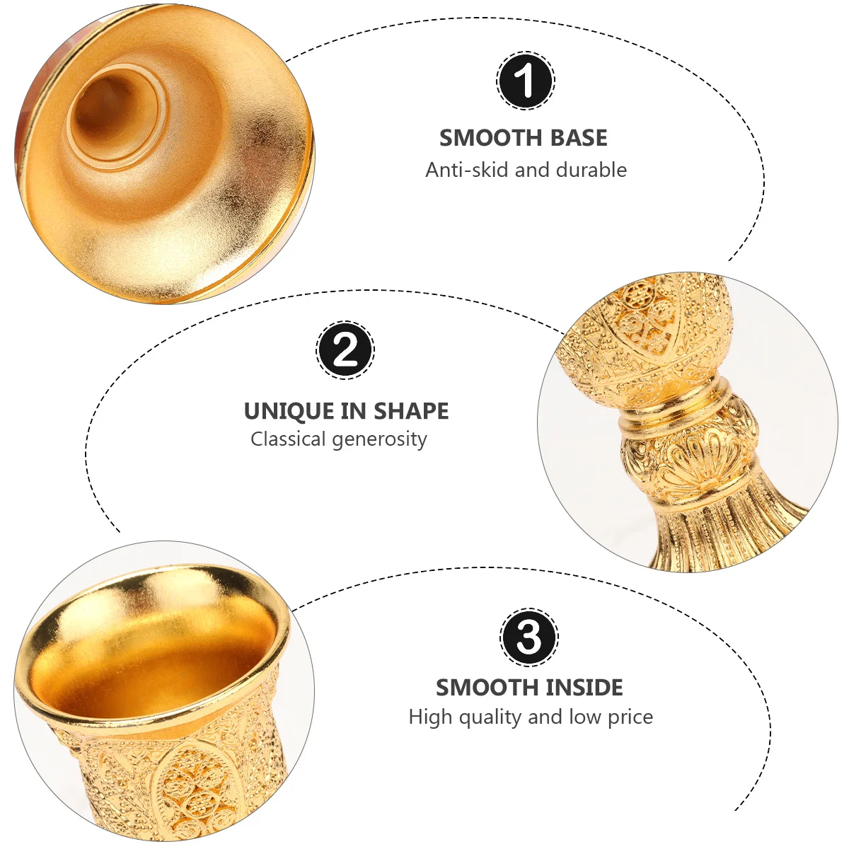 

1Pair Vintage Iron Candlestick Party Candleholder Elegant Wedding Dinner Table Adornment Banquet Decor Candlestick