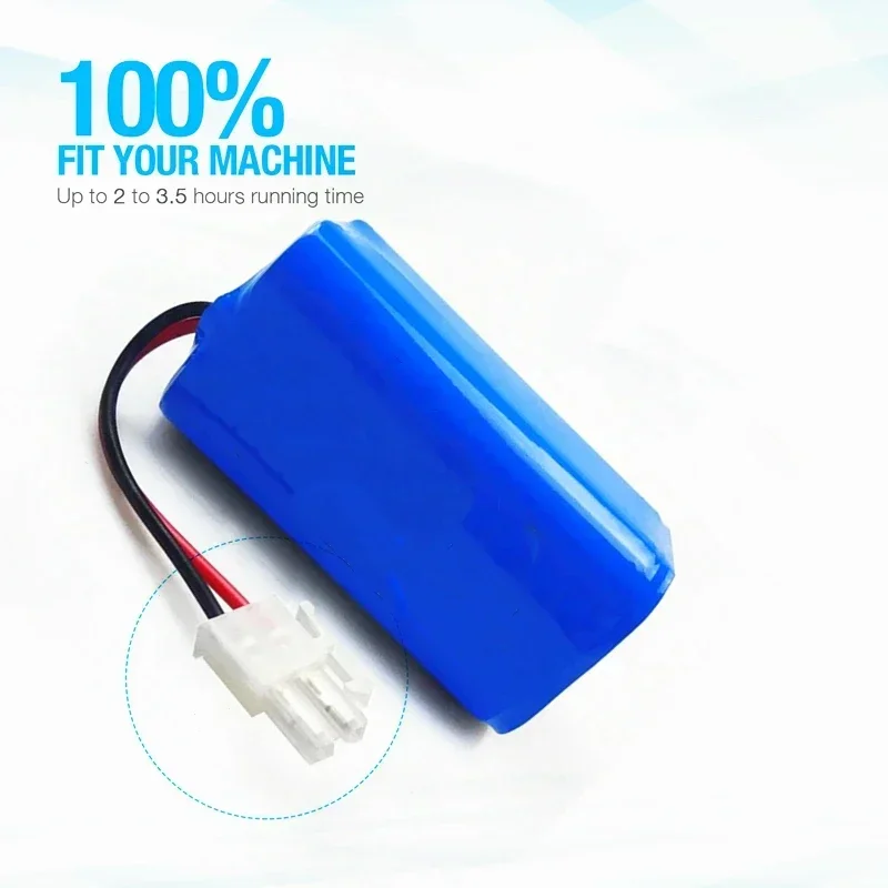 14,8 v 2600mah Li-Ionen-Akku für ilife ecovacs a4s, a4, a6, a9, v7, v7s, v7s pro Roboter-Staubsauger chuwi