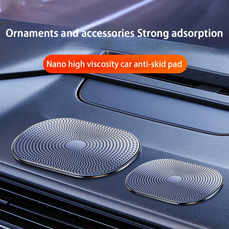 

1Pcs Car Non-Slip Mat Magic Anti-Slip Slide-Proof Pad Dashboard Sticky Dash Adhesive Cell Phone Mobile Holder Black Silicone