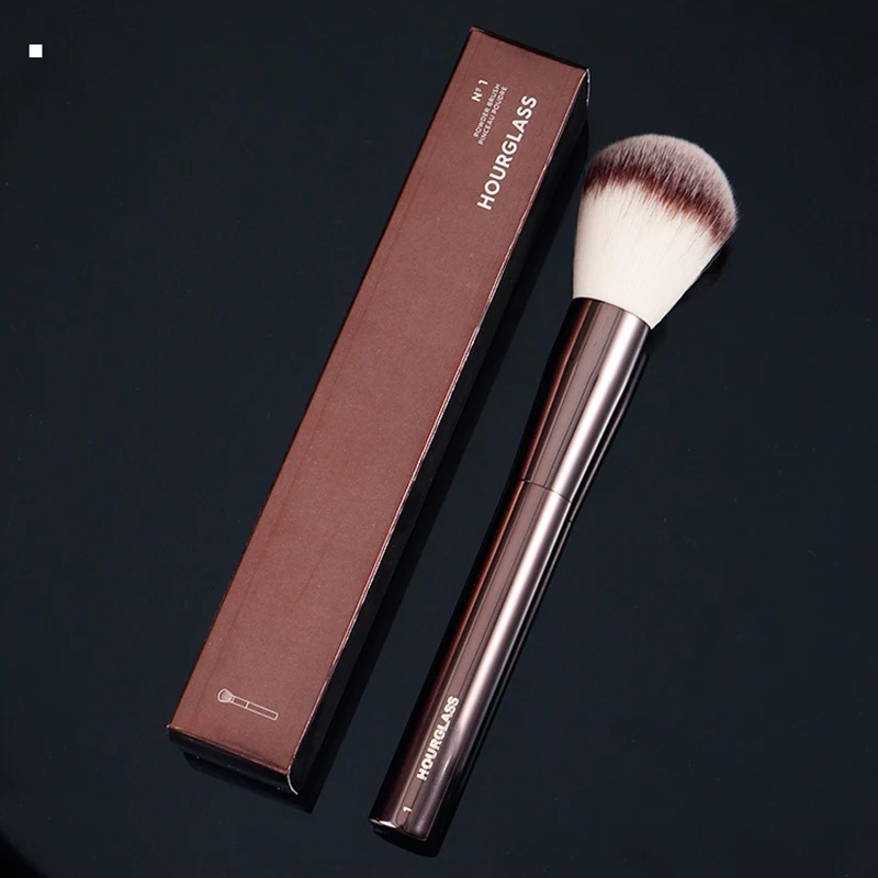 Hourglass - No.1 Makeup Brushes Skin-friendly and Round Head Powder Soft Fiber Hair Fashion Design Single Face Brush quality