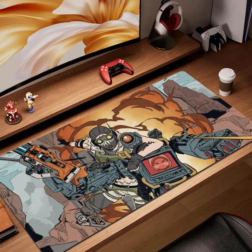 

A-Apex Legends игровой коврик для мыши, настольный коврик для мыши, милый HD настольный коврик, расширенные коврики для игровой клавиатуры, большой XXL