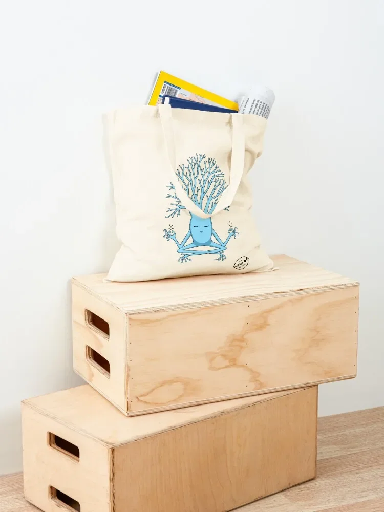 Meditation Neuron Tote Bag reusable shopping bag cute tote bag female Lady bags