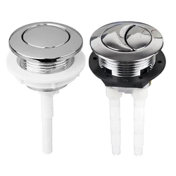 38mm Single/Dual Push Flushing Toilet Button Toilet Water Tank Button Replacement Flush Buttons Bathroom Push DropShipping
