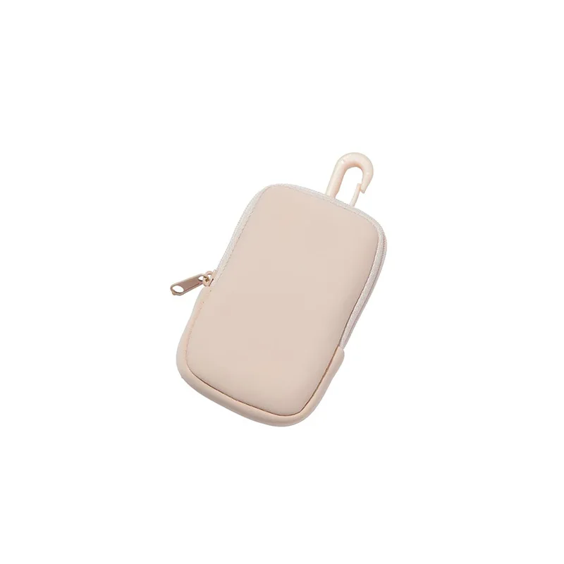 New Diving Waterproof Zipper Change Bag Key Bag Solid Color Wear-resistant and Dirt-resistant Suitable for Carrying Small Items