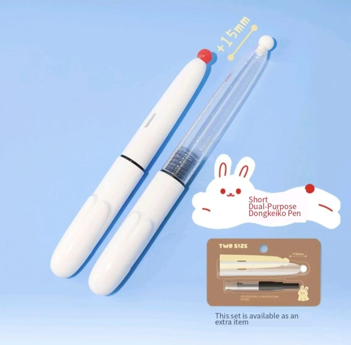 Stylo plume de poche Platinum Rabbit couleur macaron, stylo portable pour filles, cadeau