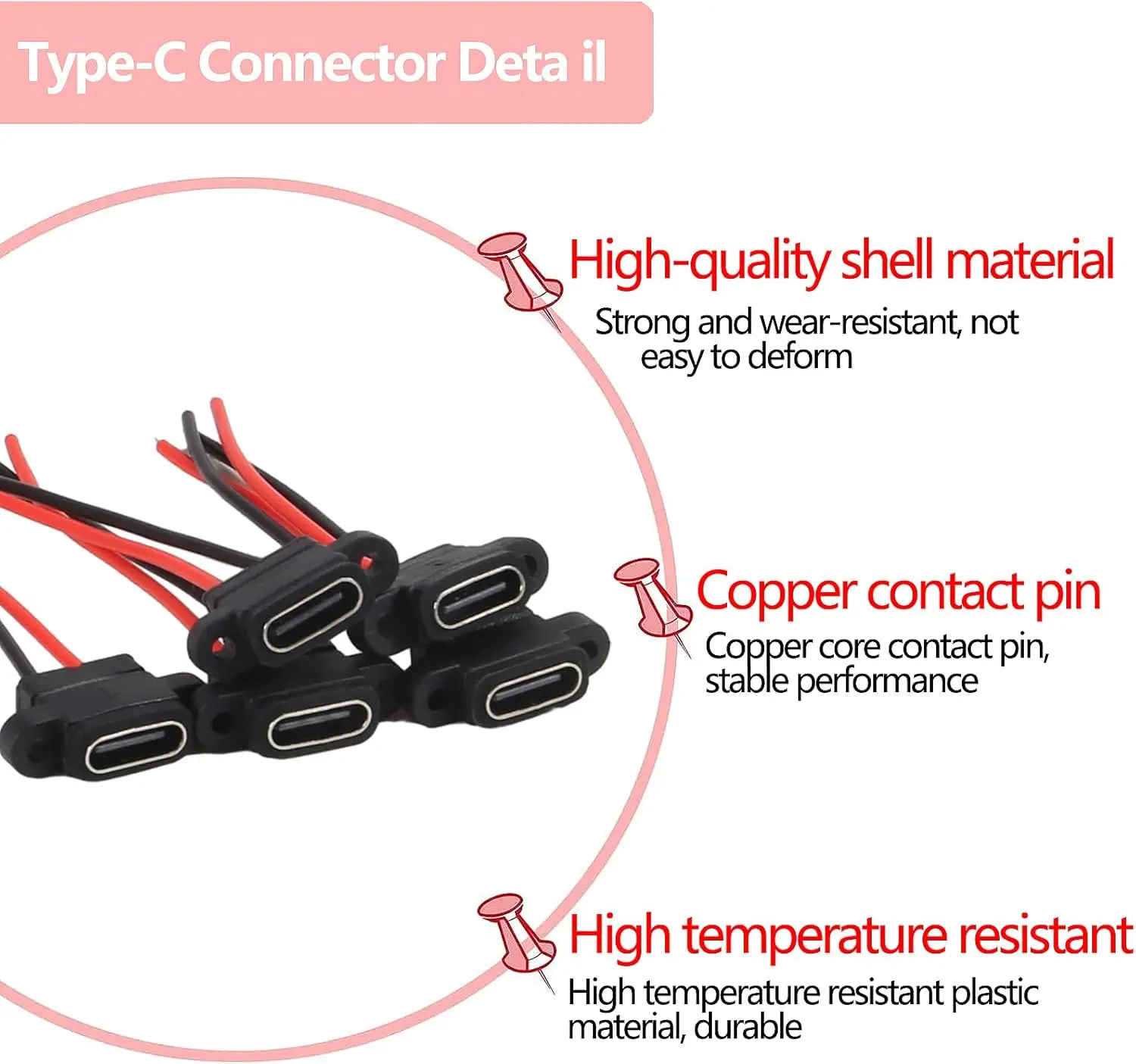 15Pcs Connector Typ…