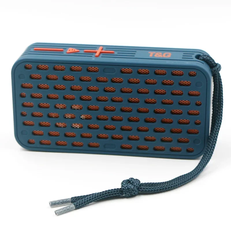 Portable Bluetooth Speaker Outdoor Lanyard Mini Plug-in Card Audio Wireless Subwoofer TWS Speaker