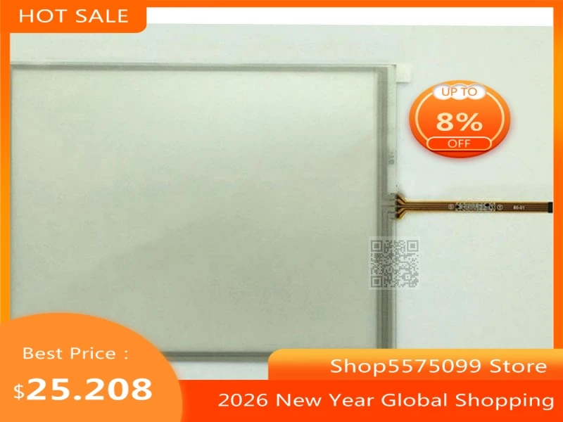 New 8.4 Inch Industrial Control Panel LQ084V1DG21 LQ084V1DG41 LQ084V1DG42 Touch Glass