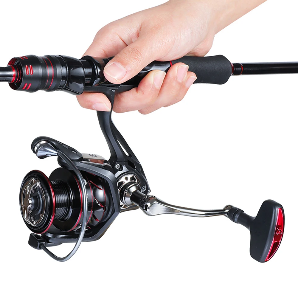 

5.2:1 6KGS Luya Spinning Reel Metal Spool Grip Long-distance Casting Large Beveled Angle Fishing Reel Carp Accessories Pesca